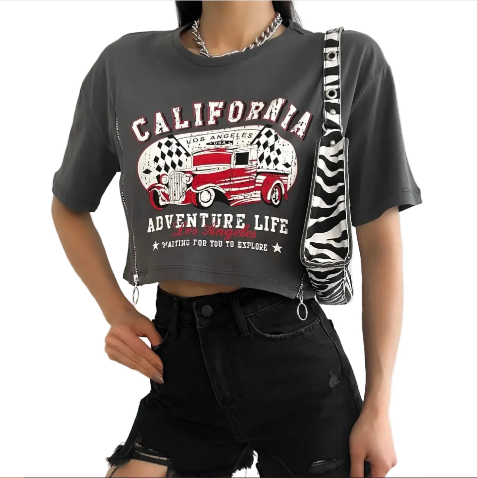 Trendy Versatile Women T-Shirt Slim Fit Cotton Casual T Shirt for Women Fashion Top